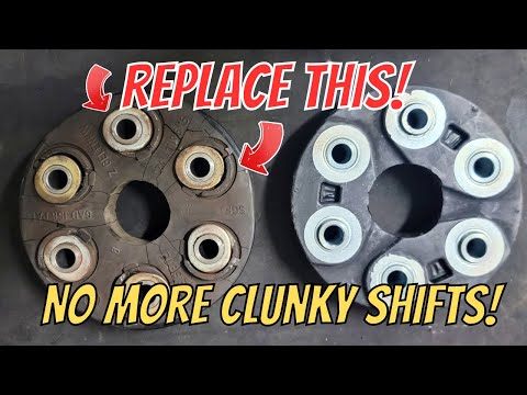 Mercedes Driveshaft Flex Disc Replacement | No more clunky shifts!