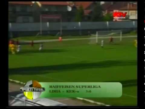 RAIFFEISEN SUPERLIGA E KOSOVES NE FUTBOLL 2009 2010 Java e 28-te Liria - KEK-u 3-0.mpg
