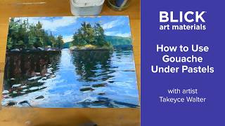 Pastel Painting Process with Gouache Underpainting | Takeyce Walter