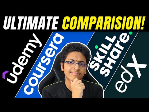 UDEMY Vs COURSERA Vs SKILLSHARE🔥 | WHICH IS THE BEST PLATFORM TO LEARN SKILLS