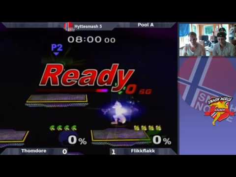 Hyttesmash 5 - Pool A - Flikkflakk vs Thomdore