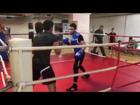 Olympic Boxing Sparring Ahmet Akkoyunlu