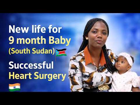 Baby Heart Surgery (VSD) Success Story| VSD Closure in India| South Sudan
