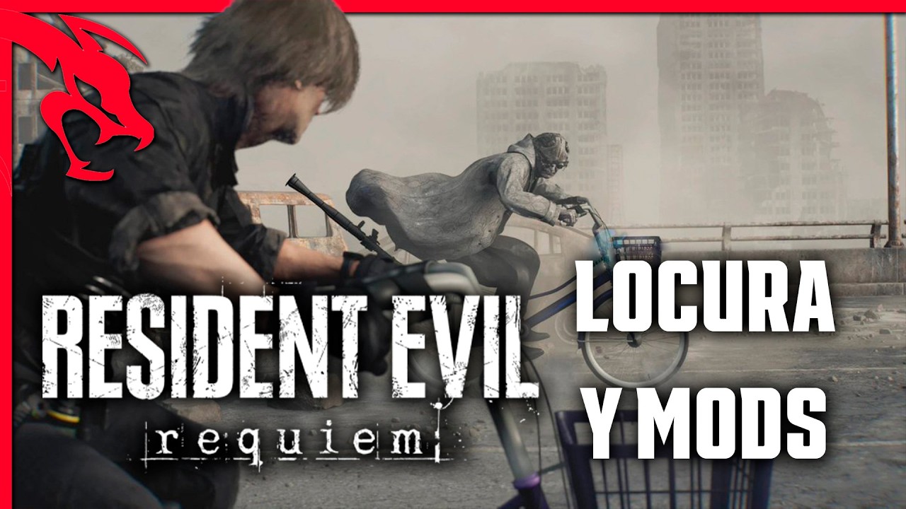 BICIS, TRENES Y MUCHA DIFICULTAD | RESIDENT EVIL REQUIEM Locura
