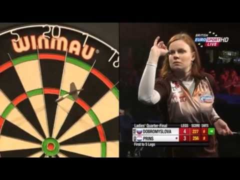 BDO World Trophy 2014 - Ladies' Quarter-Final - Anastasia Dobromyslova vs. Sharon Prins