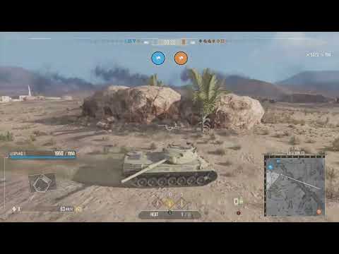 Must See! Sneaky Leopard 1 vs 4 | World Of Tanks Console