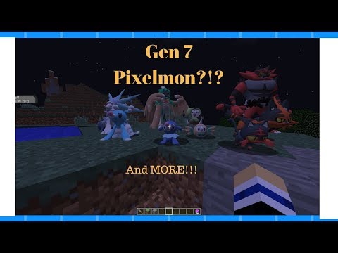 Gen 7 in Pixelmon?!? -Pixelmon Dark Showcase!!