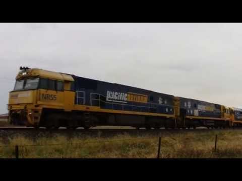 Junee Trains NR55, NR52, 8112 & NR59 with 2BM2