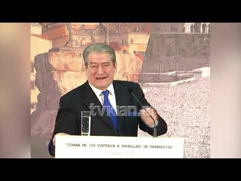 Simpoziumi i Bashkisë Tiranë për 92-vjetorin e shpalljes së Tiranës kryeqytet-(11 Shkurt 2012)