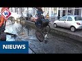 Grote schoonmaakactie in grachten Delft; 61 fietsen opgevist - OMROEP WEST