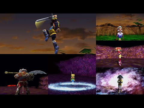 Grandia 2 Character Skills and Magic