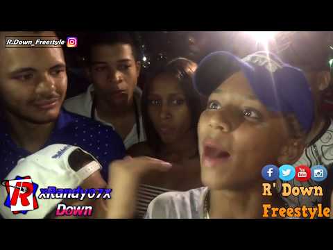 (😂Jajaja Que Cura) El Pio RD Vs Chandel ( Hijo De NFansis ) - Batalla De Freestyle En El Monumento