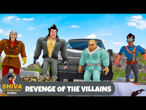 Revenge of The Villains | Shiva | शिवा | Full Episode | Funny Action Cartoon | Shiva TV Show 2024