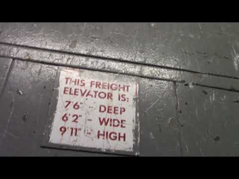 Montgomery Hydraulic Freight Elevator (Car 2) - Towson Town Center - Towson, MD | ECFE