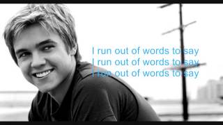 Out Of Words (Lyrics) - Jesse McCartney
