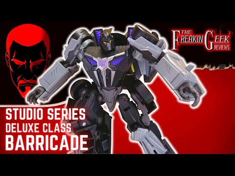 Studio Series Gamer Edition BARRICADE: EmGo's Transformers Reviews N' Stuff