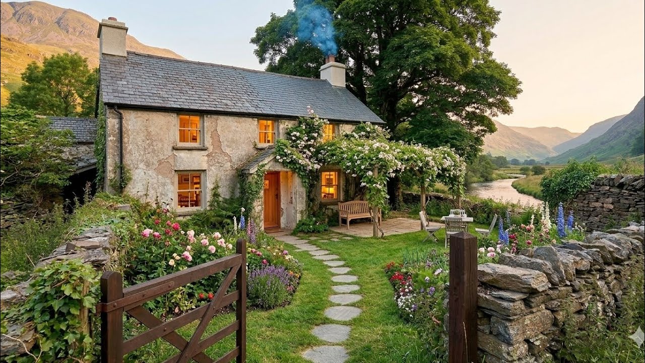 From Ruins to Retreat: A Stunning Riverside Cottage Transformation