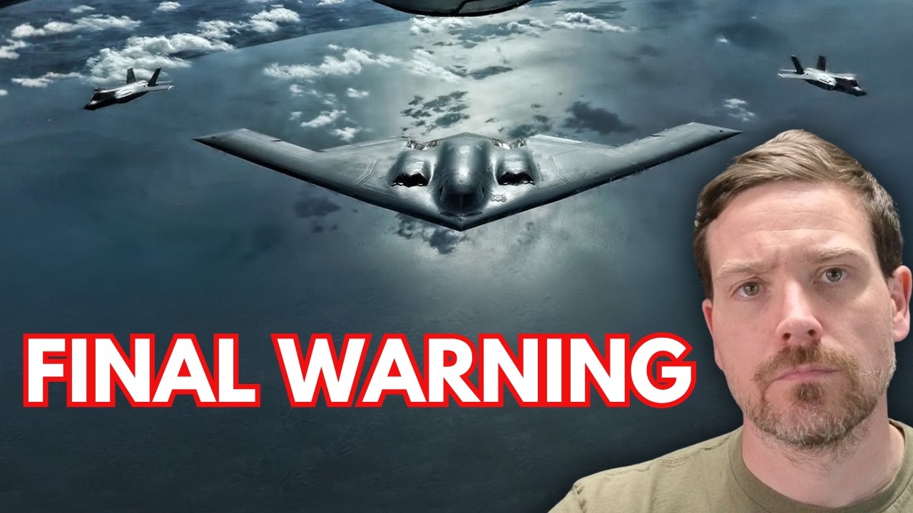 Trump Just Warned Iran of Civilizational Destruction Tonight