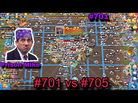 Last war : Capital War #701 vs #705