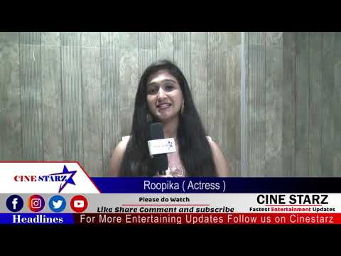 Roopika Sandalwood Famous Actress about Cinestarz_Sandalwood Beauty
