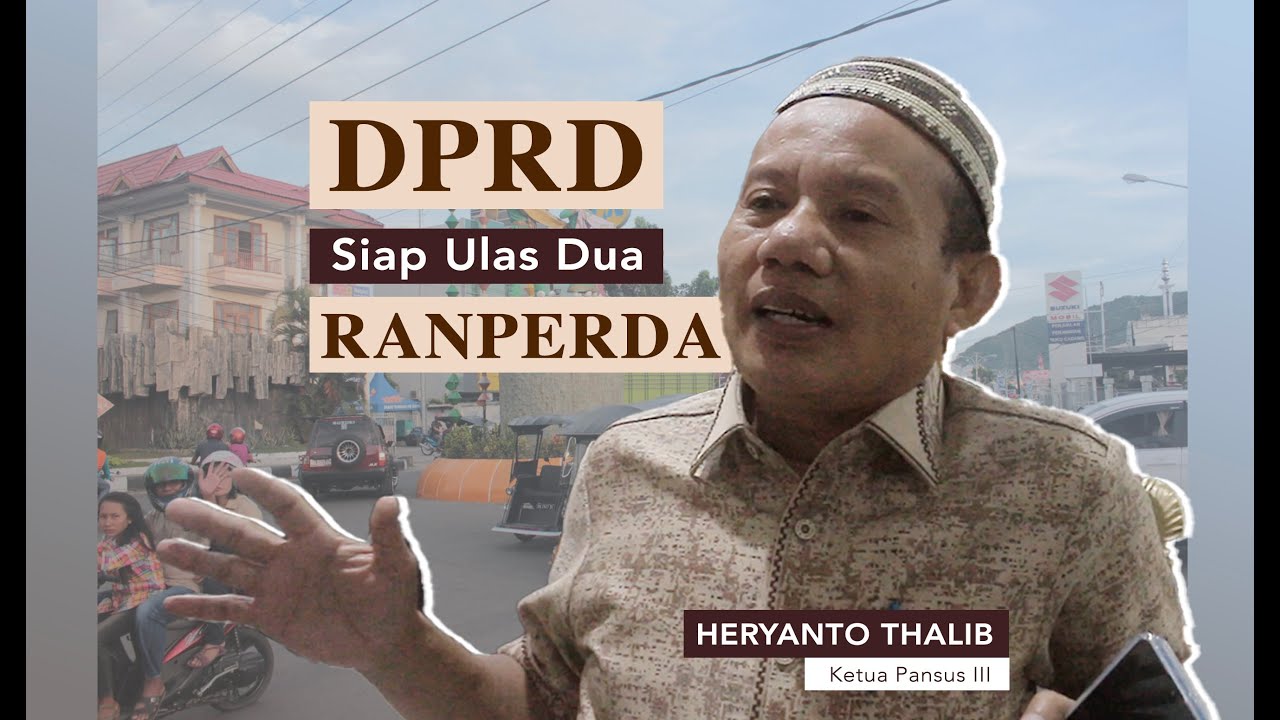 DPRD Siap Ulas Dua Ranperda 