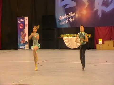 Ruzics Nimród-Brulich Kiara, juvenile páros, Területi verseny 2019.05.05.