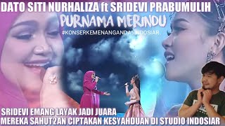 Download lagu SRIDEVI ft DATO SITI NURHALIZA - PURNAMA MERINDU (KONSER KEMENANGAN DA5) | UJANG HALU REACTION mp3