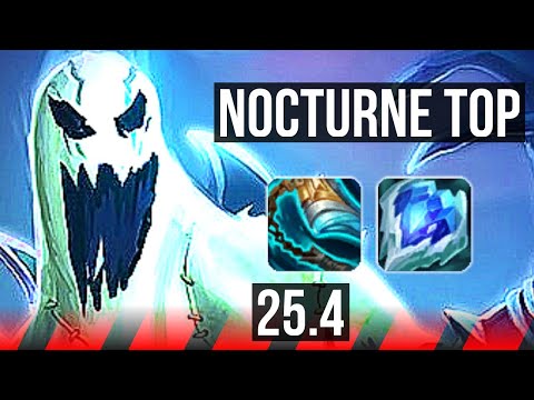 NOCTURNE vs JAX (TOP) | 600+ games, 4/2/6 | KR Master | 25.4