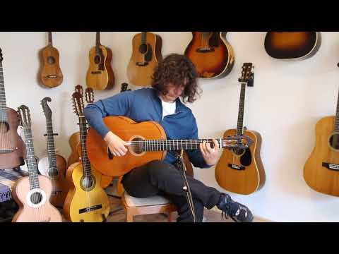 Miguel Garcia Cabezas 2005 fine handmade flamenco guitar – with very huge sound and unique building style -check video! image 14