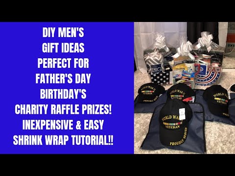DIY MENS GIFT IDEAS~FATHERS DAY, BIRTHDAY CHARITY MENS GIFT IDEAS~DOLLAR TREE MENS GIFT IDEAS Video