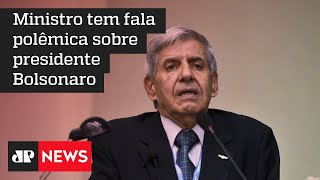 General Heleno diz que é difícil controlar Bolsonaro contra o STF