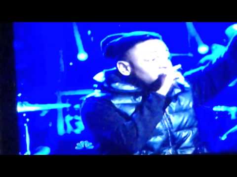 Kendrick Lamar on SNL January 27 2013.