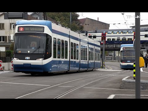 Tram Line 2 Zurich -  Farbhof