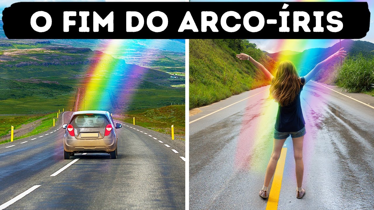 O que Acontece Se Você Chegar ao Fim de Um Arco-Íris