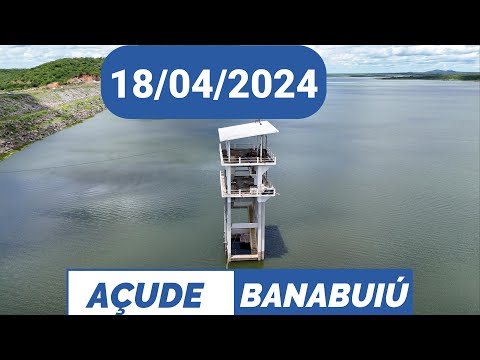 SENSACINAL Açude Banabuiú Dados Atualizados Hoje 18/04/2024 Ceará