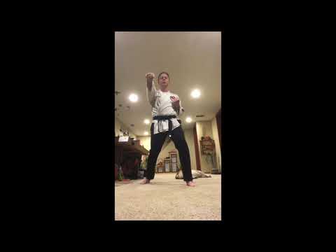Wado Ki Karate Workout, Lesson 19 90 Degree Pivot