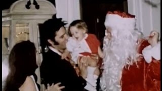 Elvis Presley - On A Snowy Christmas Night [ CC ]