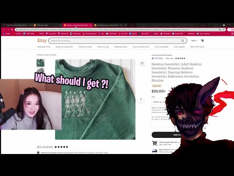 Tina KItten Shopping Stream w/ BrookeAB