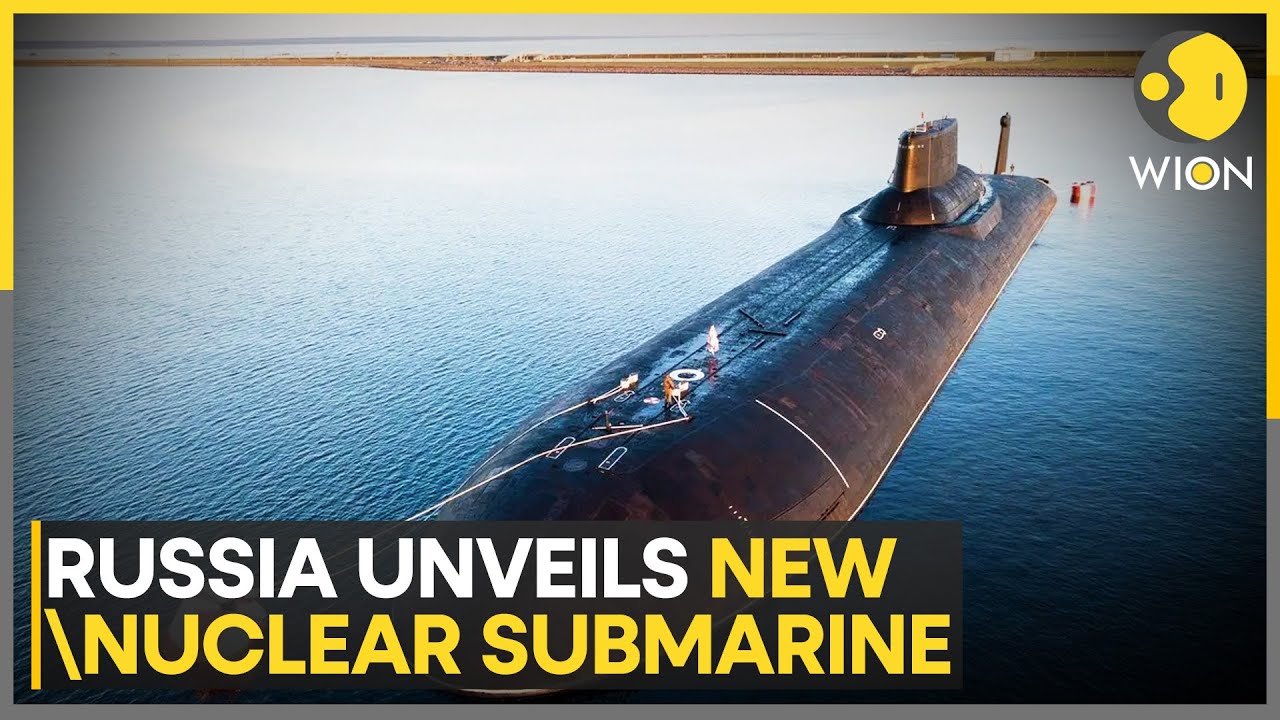 Russia Launches New Nuclear Submarine Capable Of Carrying Poseidon Drone | Russia Ukraine War | WION