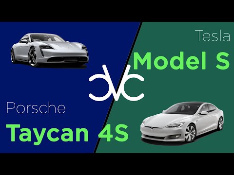 Tesla Model S 2021 vs Porsche Taycan 4S 2020