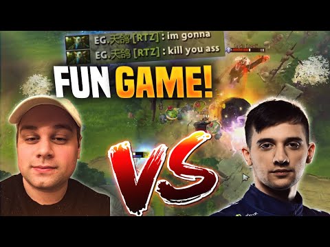 Mason Fisrt Picked Sniper Against Artour! Fun Game!!! (vs. Arteezy, Bulba)