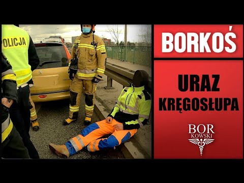 Motoambulans - Potrącony przez samochód - Czy to uraz kręgosłupa?