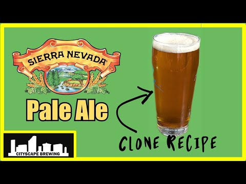Sierra Nevada Pale Ale - All Grain Brew Recipe