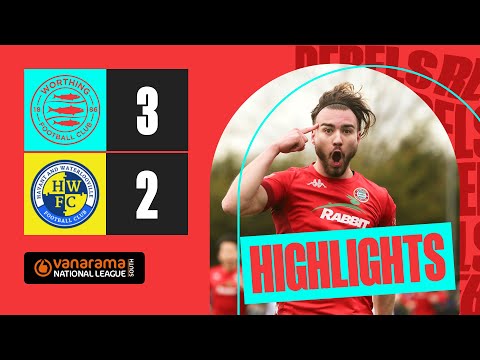 Second half fightback secures BIG win | Worthing 3 Havant & Waterlooville | Highlights