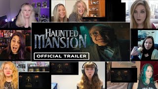 !Spine-Chilling Thrills! Haunted Mansion Official Teaser Trailer Reaction Mashup! 👻
