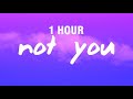 [1 HOUR] Alan Walker - Not You (Lyrics) ft. Emma Steinbakken