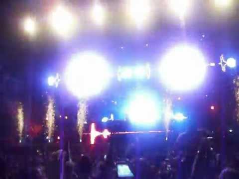 David Guetta live @ Summerland Cartagena,05-01-2013, Wonderwall vs Pacha on Acid- Oasis vs Afrojack.