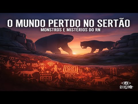 O MUNDO PERDIDO DO NORDESTE: Monstros Gigantes e Pinturas no Sertão (RN)