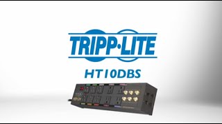 Video thumbnail for Tripp Lite HT10DBS Isobar Surge Suppressor/Protector by Tripp Lite