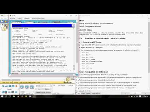 Uso de los comandos show 11.3.3.3